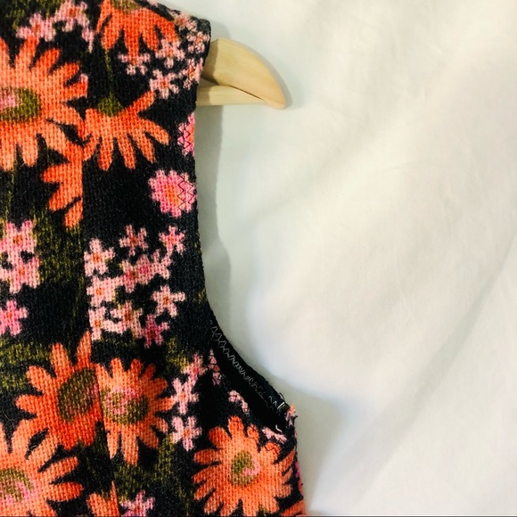 VINTAGE 1960s Vivid Hanae Mori Designer Mod A-Line GoGo Shift Dress XS S - Picture 11 of 13